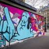 Grafs, pochoirs et affiches sur les murs de Paris