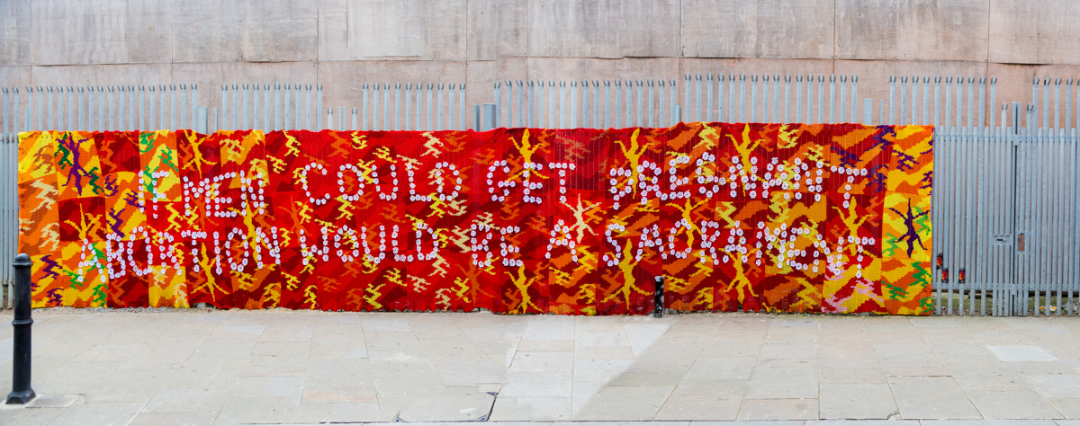 Crocheted Olek, Londres - Mars 2014