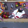 Graffitis sur les murs de Paris