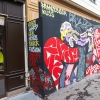 Graffitis sur les murs de Paris