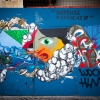 Graffitis sur les murs de Paris