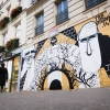 Graffitis sur les murs de Paris