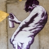 Grafs, pochoirs et affiches sur les murs de Paris