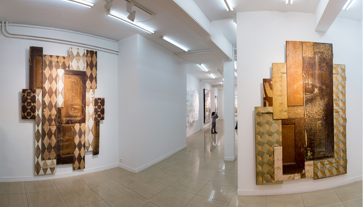 Vhils à la galerie Magda Danysz - Novembre 2014