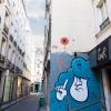 Graffitis sur les murs de Paris