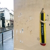 Grafs, pochoirs et affiches sur les murs de Paris