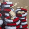 Grafs, pochoirs et affiches sur les murs de Paris