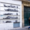 Grafs, pochoirs et affiches sur les murs de Paris