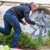 Grafs, pochoirs et affiches sur les murs de Paris