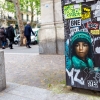 Pochoirs sur les murs de Paris