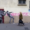 Grafs, pochoirs et affiches sur les murs de Paris