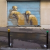 Grafs, pochoirs et affiches sur les murs de Paris