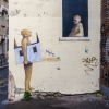 Grafs, pochoirs et affiches sur les murs de Paris
