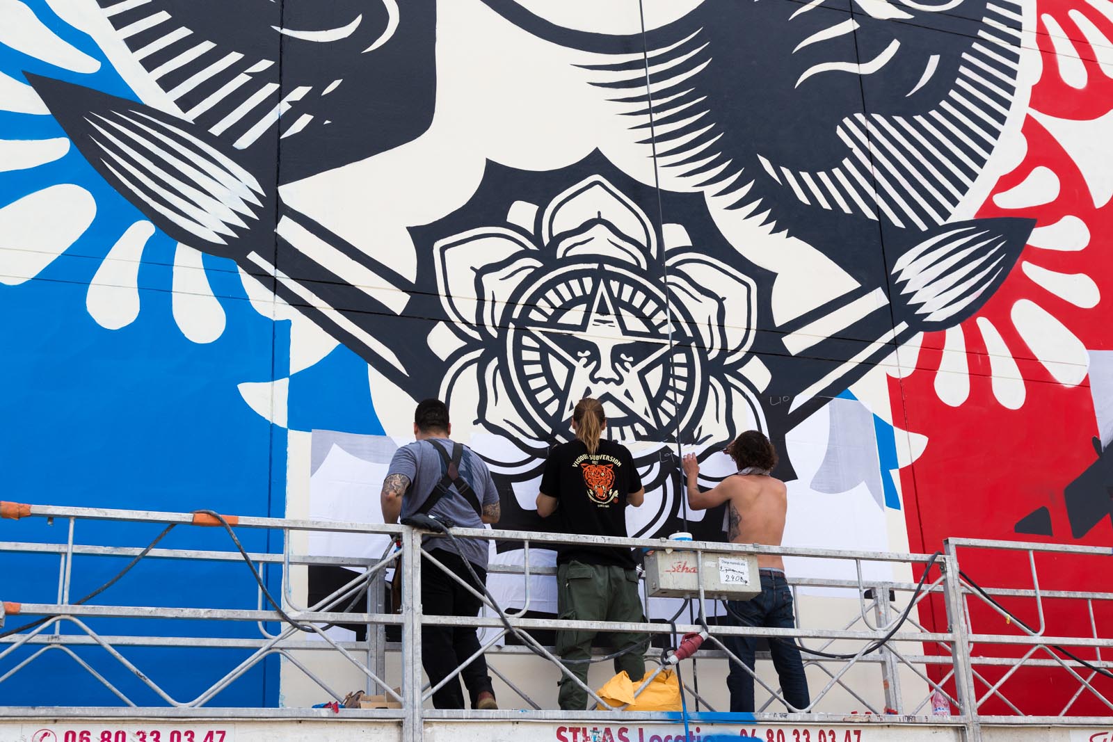 Shepard Fairey - Liberté Egalité Fraternité - Juin 2016