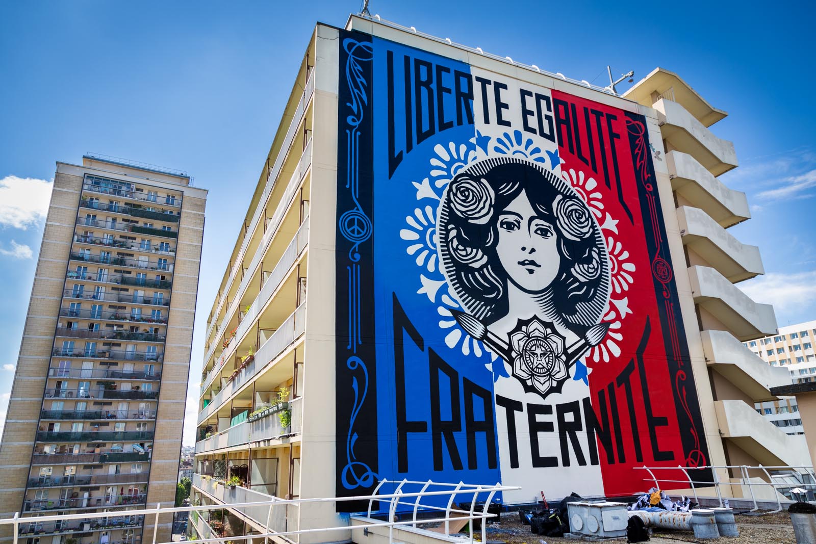 Shepard Fairey - Liberté Egalité Fraternité - Juin 2016