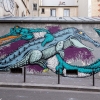 Grafs, pochoirs et affiches sur les murs de Paris