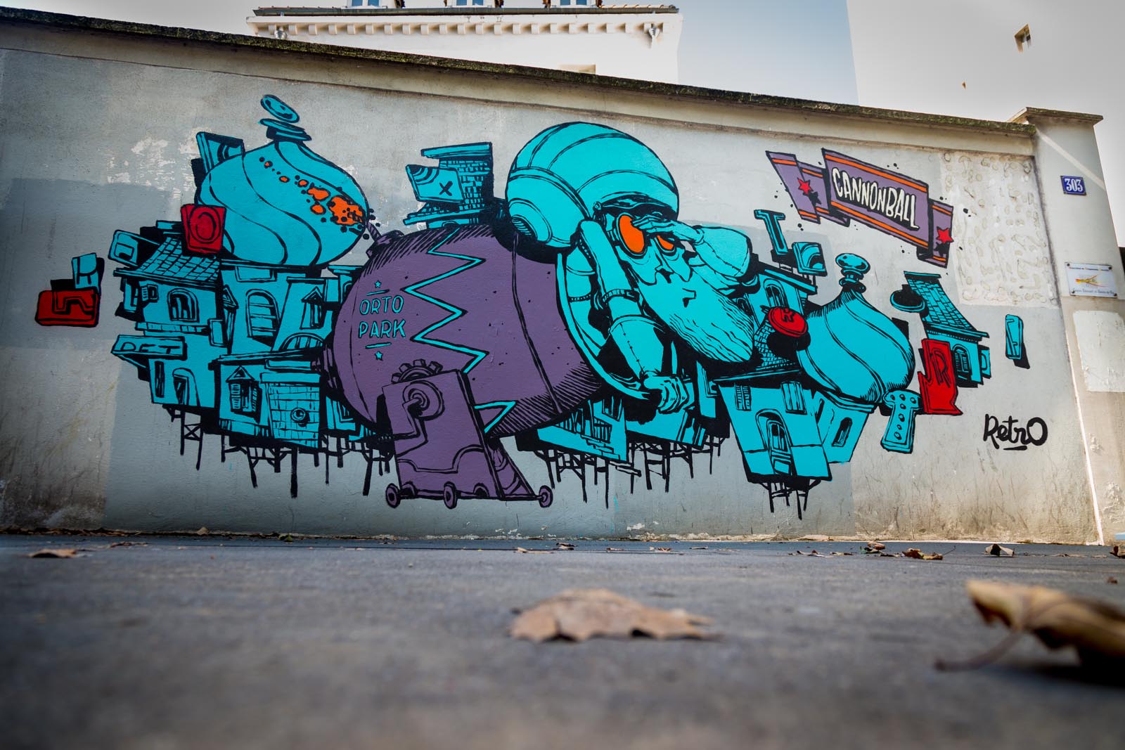 Rétro graffitism - Septembre 2016