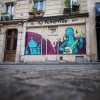 Graffitis sur les murs de Paris