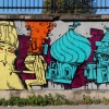 Graffitis sur les murs de Paris