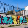 Graffitis sur les murs de Paris