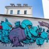 Graffitis sur les murs de Paris