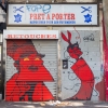 Graffitis sur les murs de Paris