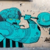 Graffitis sur les murs de Paris