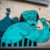 Graffitis sur les murs de Paris