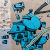 Graffitis sur les murs de Paris