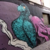 Graffitis sur les murs de Paris