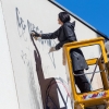 Grafs, pochoirs et affiches sur les murs de Paris