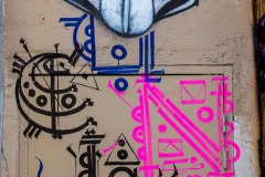 Graffitis sur les murs de Paris