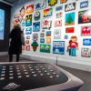 "Hello my game is..." exposition d'Invader au Musée en herbe