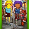 Os Gemeos show - Lehmann Maupin Gallery - Hong Kong