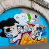 Grafs, pochoirs et affiches sur les murs de Paris