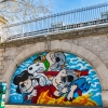 Grafs, pochoirs et affiches sur les murs de Paris