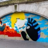 Grafs, pochoirs et affiches sur les murs de Paris