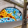 Grafs, pochoirs et affiches sur les murs de Paris