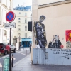 Grafs, pochoirs et affiches sur les murs de Paris