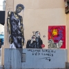 Grafs, pochoirs et affiches sur les murs de Paris