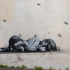 Grafs, pochoirs et affiches sur les murs de Paris