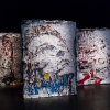 "Fragments urbains" exposition de Vhils au 104