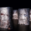 "Fragments urbains" exposition de Vhils au 104