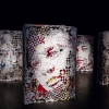 "Fragments urbains" exposition de Vhils au 104