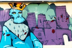 Graffitis sur les murs de Paris