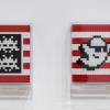 "Into the white cube" exposition de Invader à la galerie Over The Influence