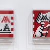 "Into the white cube" exposition de Invader à la galerie Over The Influence