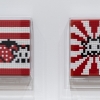 "Into the white cube" exposition de Invader à la galerie Over The Influence