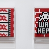 "Into the white cube" exposition de Invader à la galerie Over The Influence