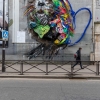 Grafs, pochoirs et affiches sur les murs de Paris